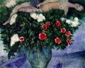 La Femme et les roses contemporain Marc Chagall